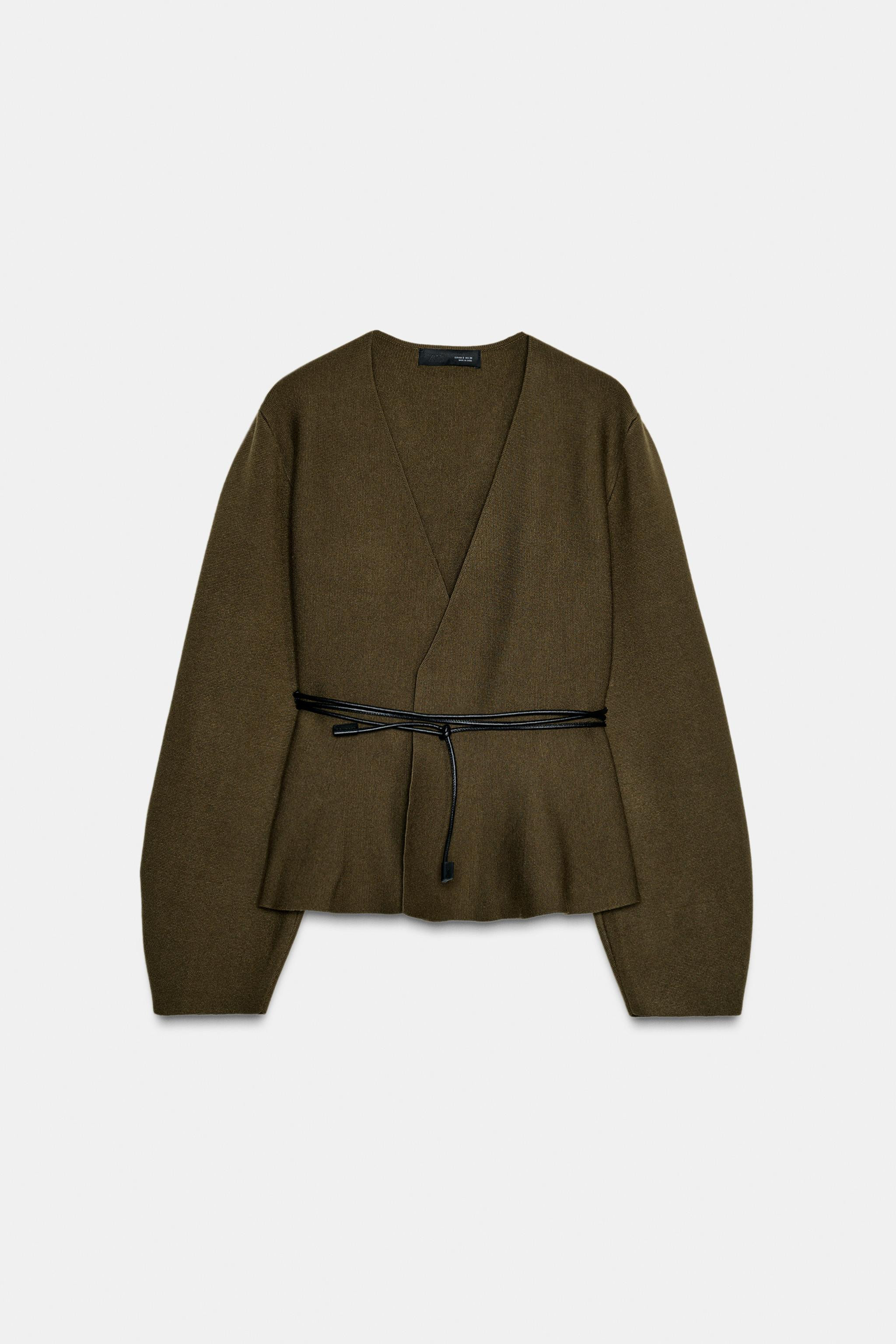 BELTED CARDIGAN | Zara US