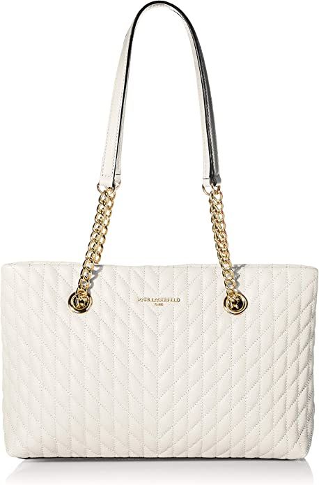 Karl Lagerfeld Paris Karolina Bag – Women’s Tote Handbags with Timeless Chain Detail | Amazon (US)