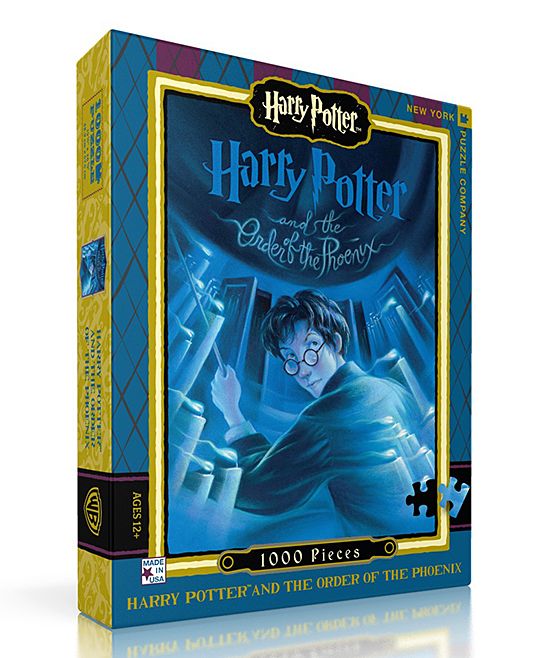 New York Puzzle Company Puzzles - Harry Potter & the Order of the Phoenix Cover 1,000-Piece Puzzle | Zulily