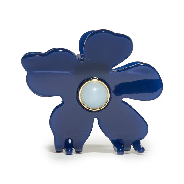 COBALT LILY CLAW CLIP | LELE SADOUGHI