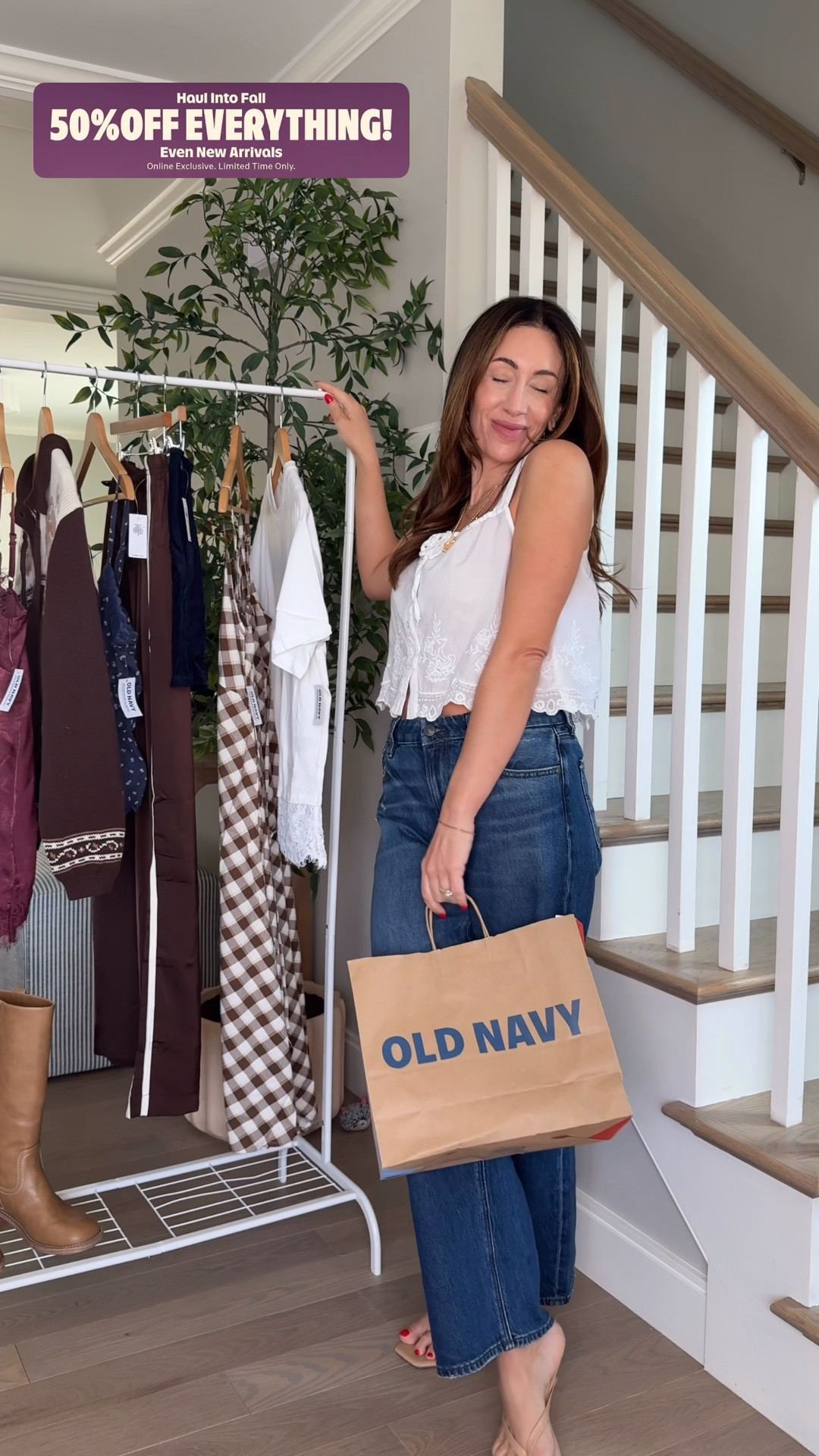 Old Navy is currently 50% off everything! These are some of my favorite that are perfect for fall🍂💭

#LTKootd #LTKSeasonal #LTKSaleAlert