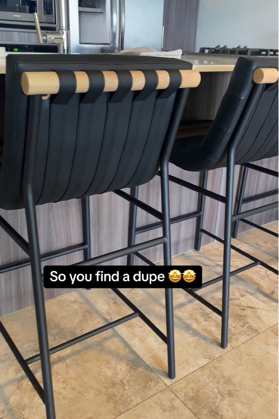 Obsessed with my new bar stools 🤩🤩🫶🏼🫶🏼

#LTKFind #LTKhome #LTKSale