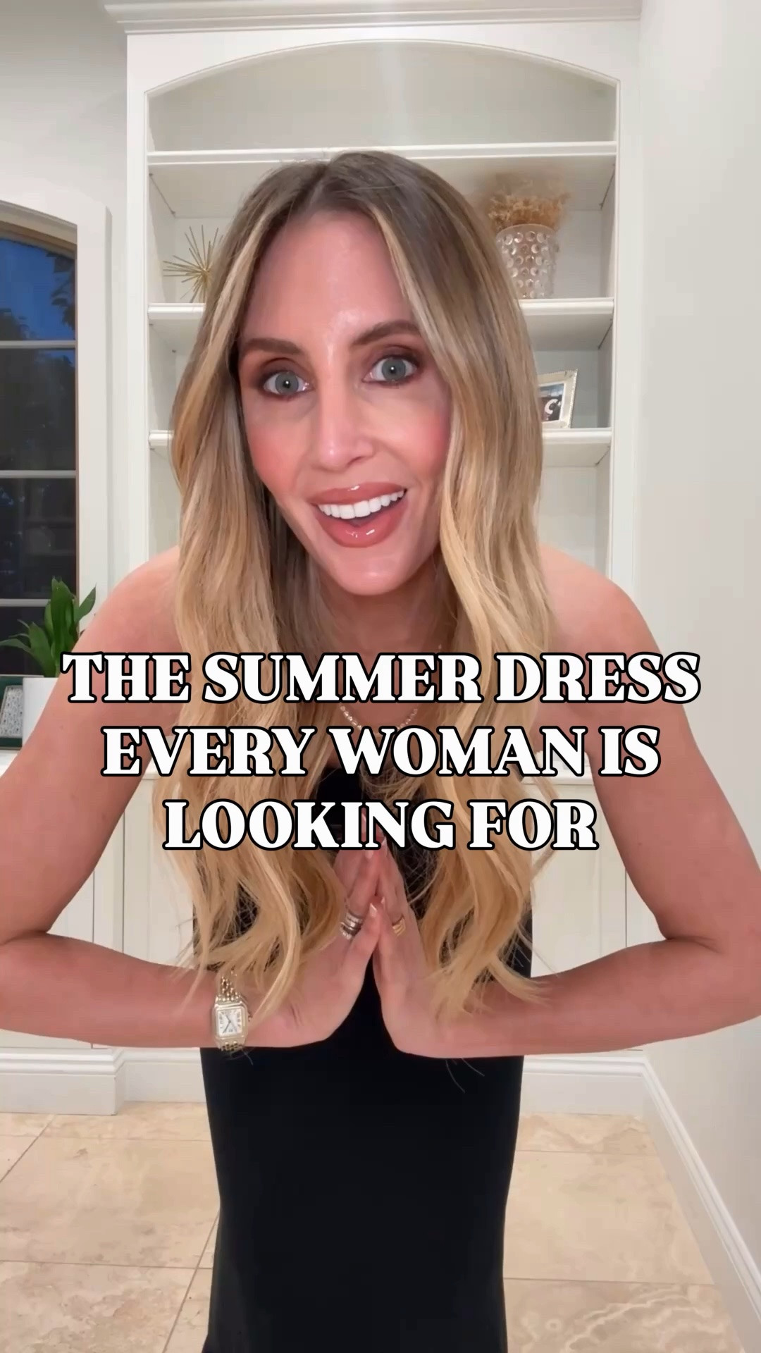 Every summer I search high and low for the perfect black “everything” dress. A dress that works for drop off, pick up, sporting events, bbqs, literally everything. This summer I found it early - and the price will seriously shock you.