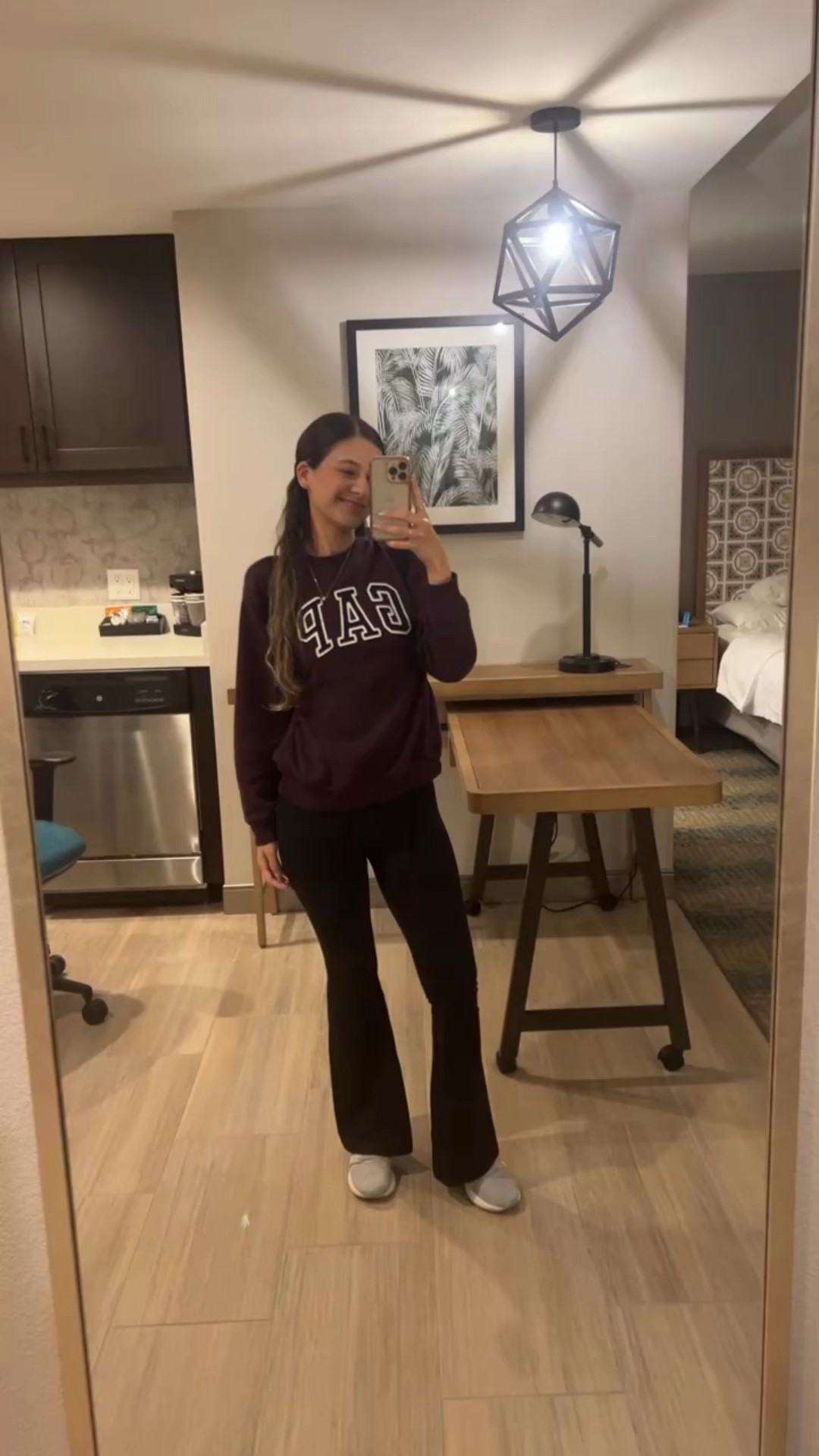 Comfiest outfit 
Aerie leggings Size: XS short
Top GAP: size XS 
#LTKWatchNow

#LTKFindsUnder50 

#LTKSaleAlert