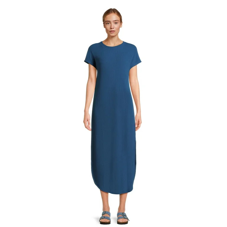 Time and Tru Women's Rib Maxi | Walmart (US)