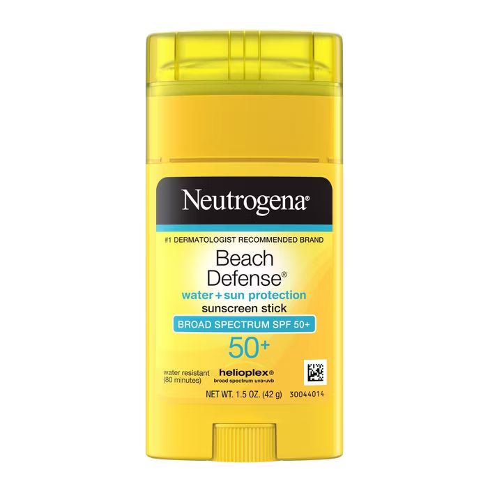 Neutrogena Beach Defense Oil-Free Body Sunscreen Stick - SPF 50+ - 1.5oz | Target