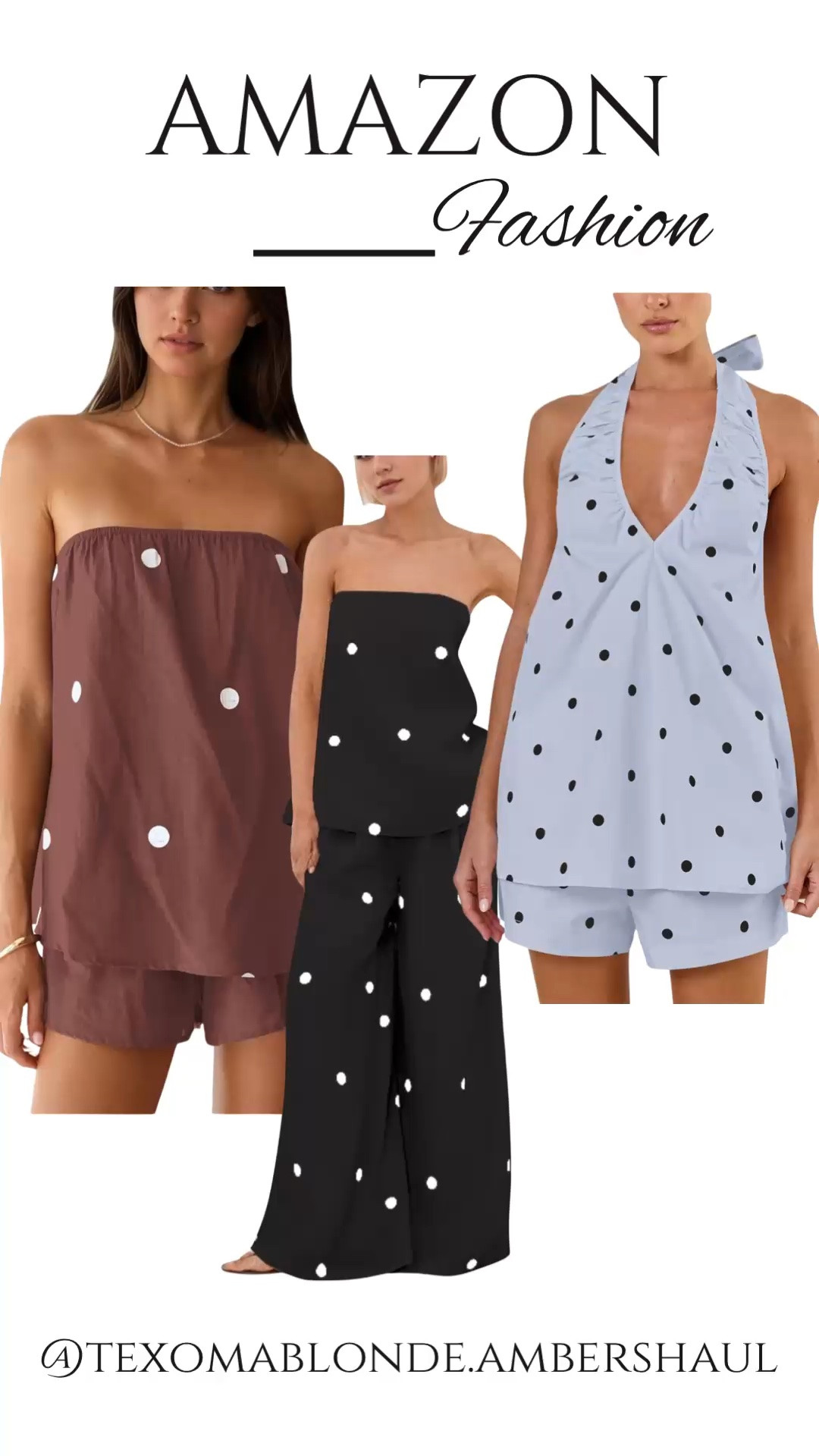 Current obsession: easy sets + timeless prints ✨
This polka dot moment from Amazon is officially on repeat 🤍

#LTKootd #LTKmomlife #LTKSeasonal