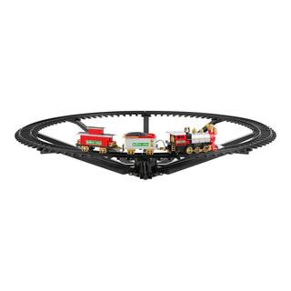 9 ft. Christmas Tree Train Set | The Home Depot