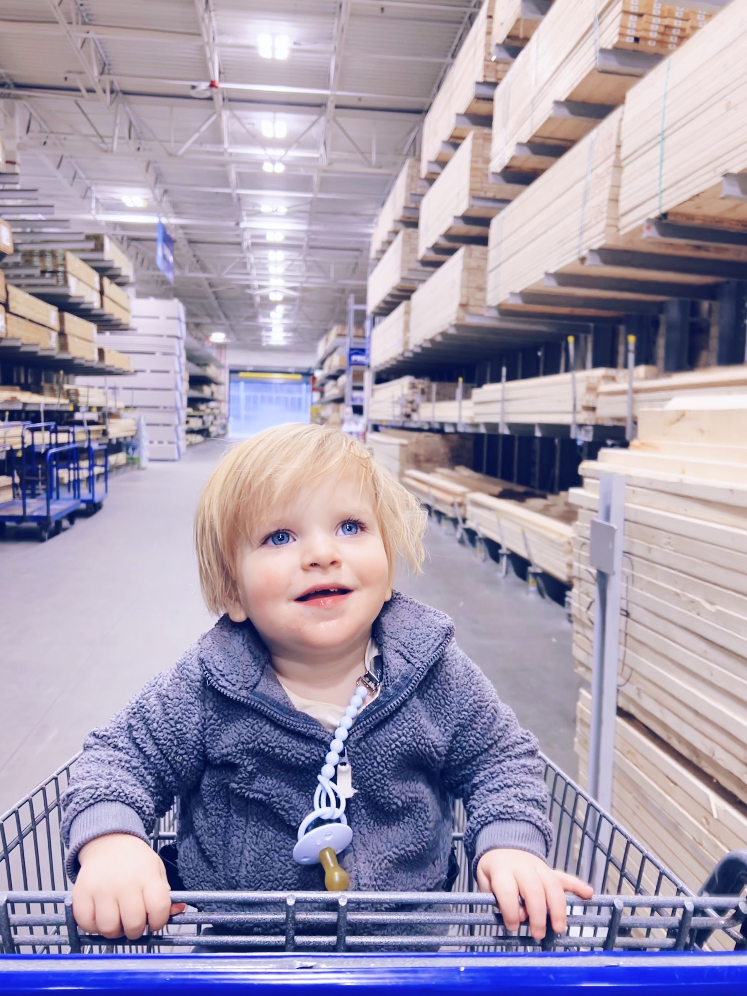 this little boy is just like his “dada” and sure does love Sundays at @loweshomeimprovement 👼🏼🐞🪵 

#LTKSeasonal #LTKbaby #LTKfamily