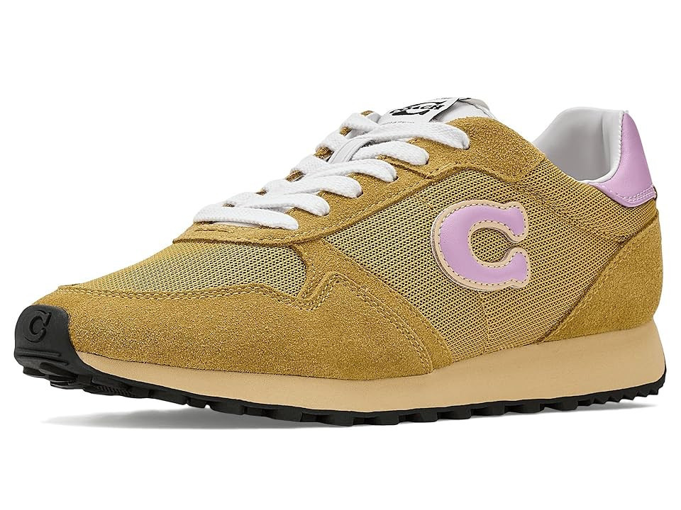 COACH Coach Retro Runner Women's Shoes Honeycomb/Orchid: 7.5 M, Leather/Suede/Textile | Zappos.com