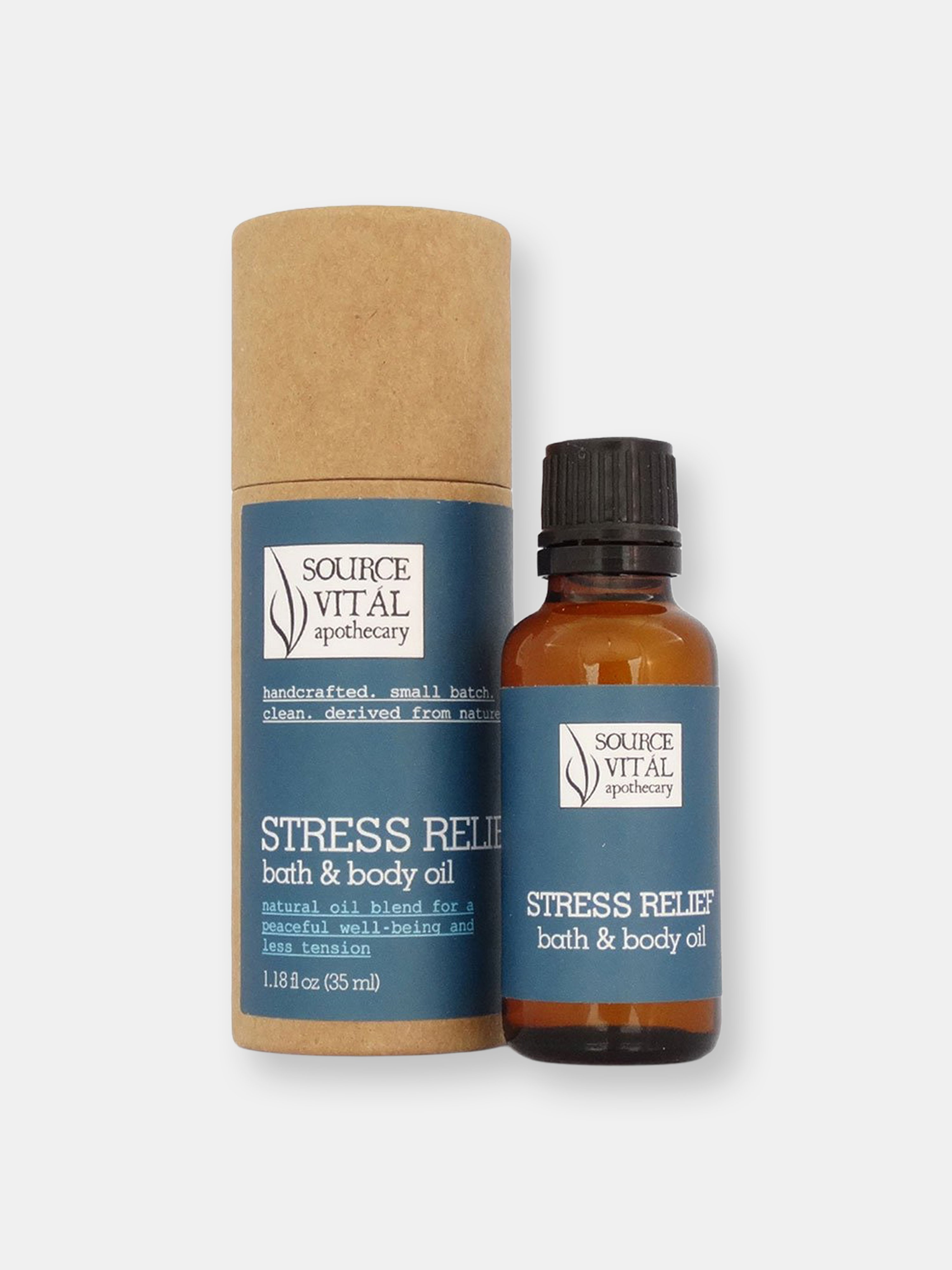 Stress Relief Bath & Body Oil - 3.65 FL. OZ. | Verishop