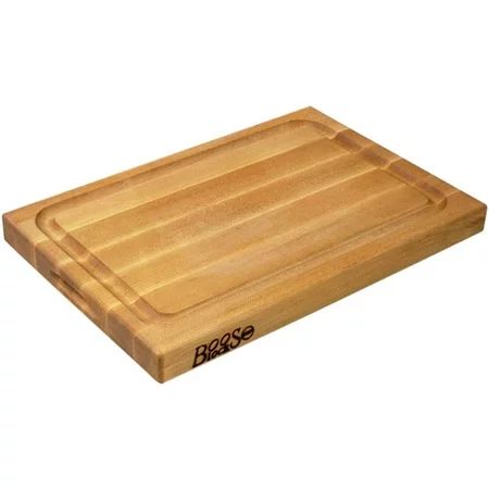 John Boos Block BBQBD 12"" Cutting/Carving Board with Juice Groove, Maple Wood | Walmart (US)