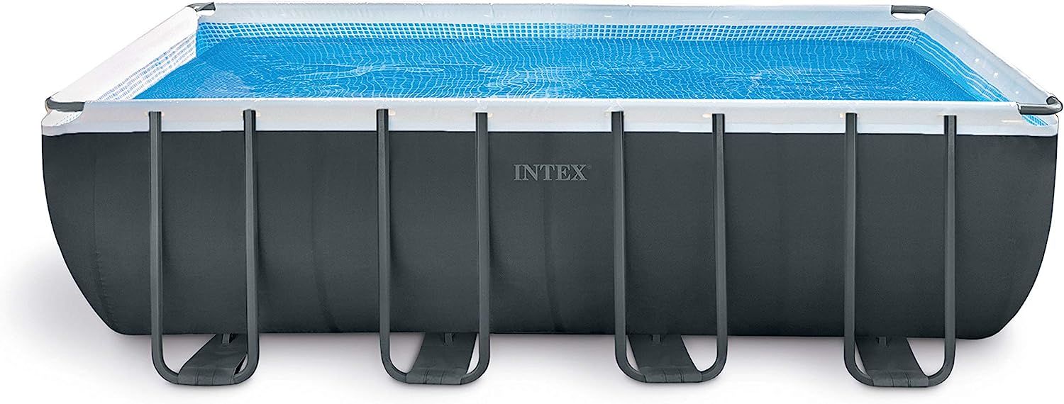 INTEX 26355EH Ultra XTR Deluxe Rectangular Above Ground Swimming Pool Set: 18ft x 9ft x 52in – ... | Amazon (US)
