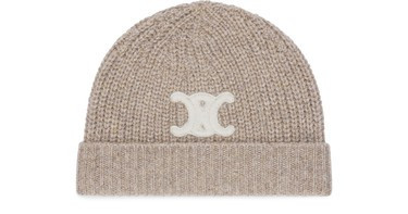 Triomphe Cloche Bucket Hat in Seamless Cashmere - CELINE | 24S (APAC/EU)