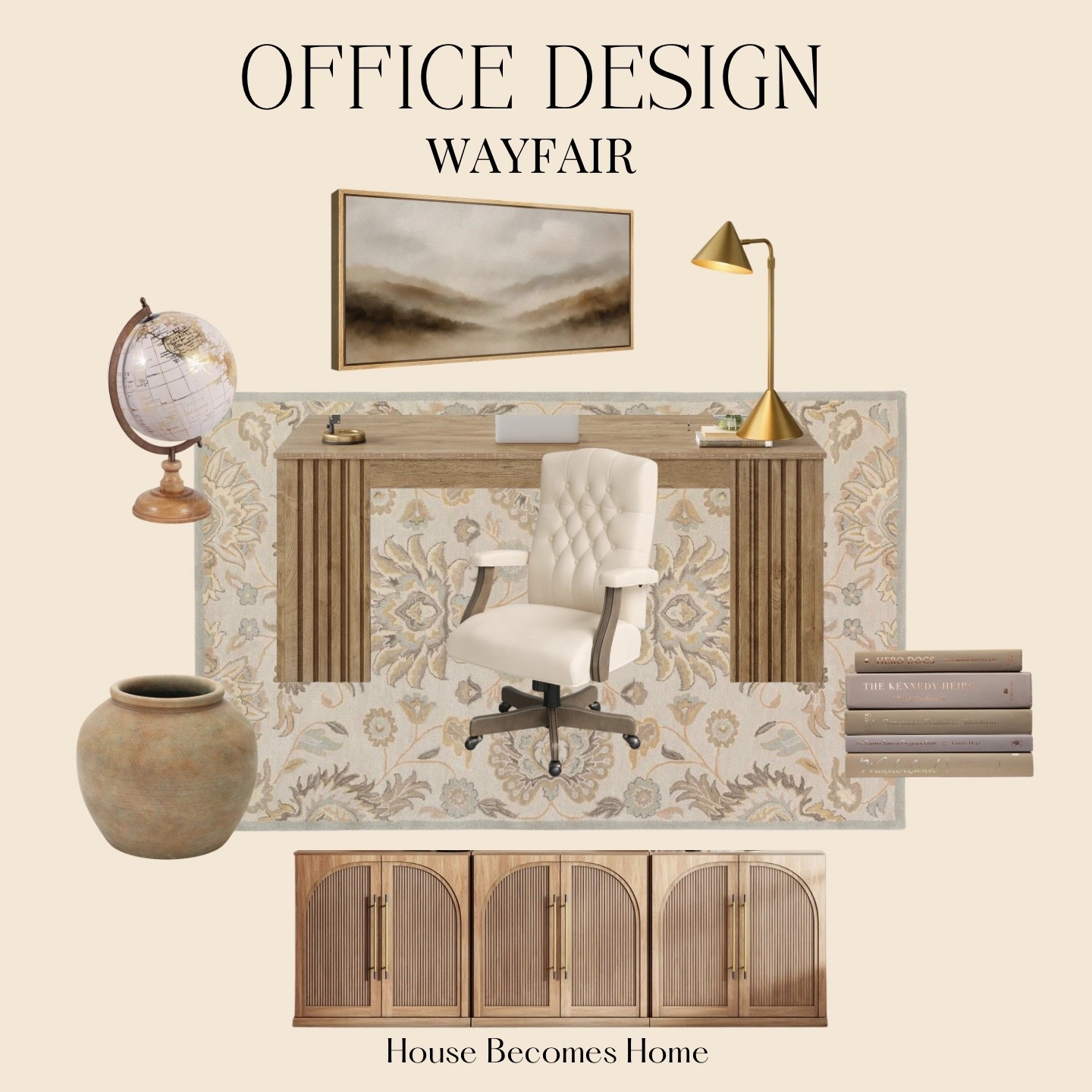 Wayfair office design 🙌🏻🙌🏻

#LTKHome #LTKSeasonal #LTKdayinmylife