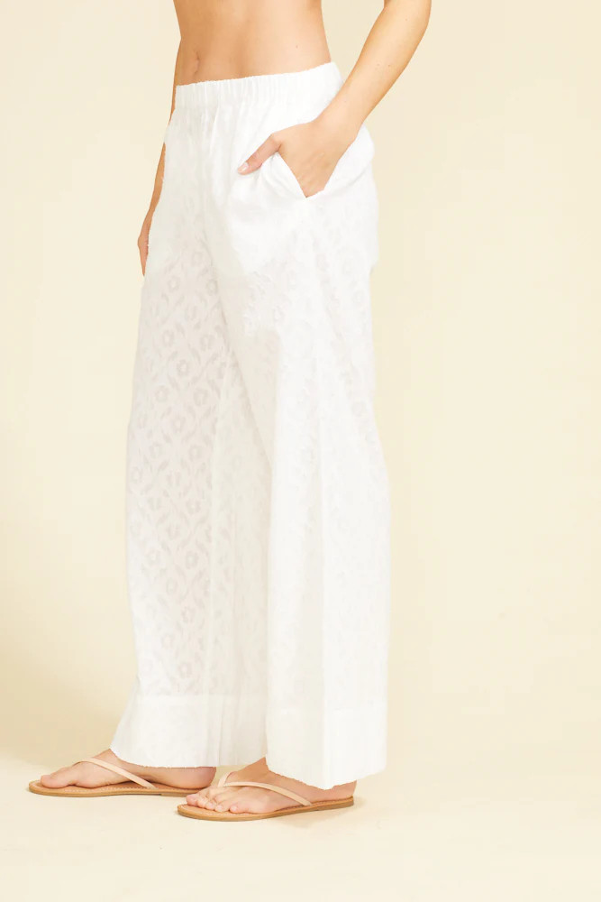 Siena Pant - White | Sitano