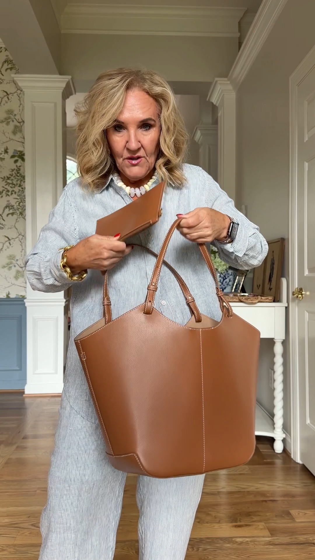 Quince linen I love this stripe! 
And this new tote is stunning. 

Summer outfit travel vacation outfit

#LTKOver40 #LTKootd #LTKTravel