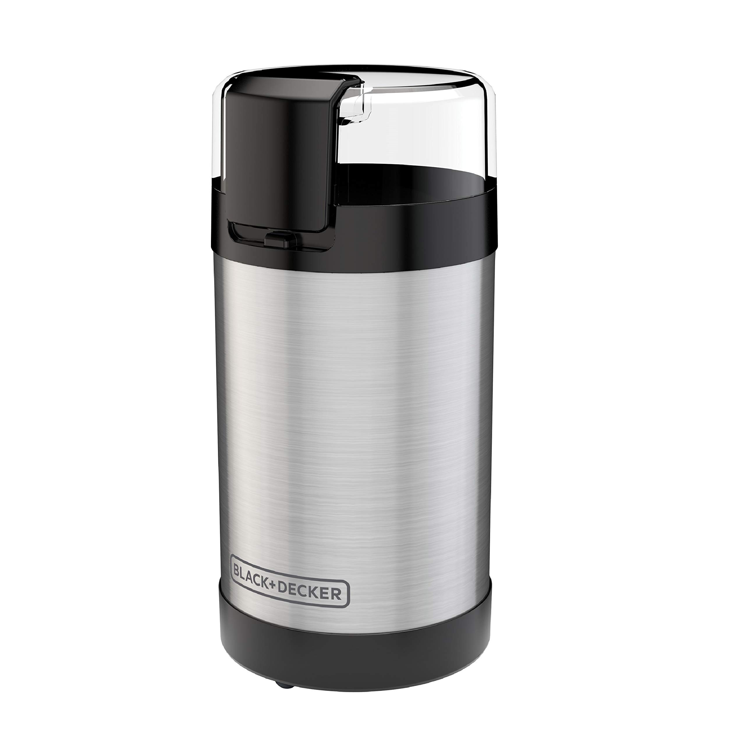 BLACK+DECKER One Touch Coffee Grinder, 2/3 Cup Coffee Bean Capacity, Spice Grinder, One Touch Pus... | Amazon (US)