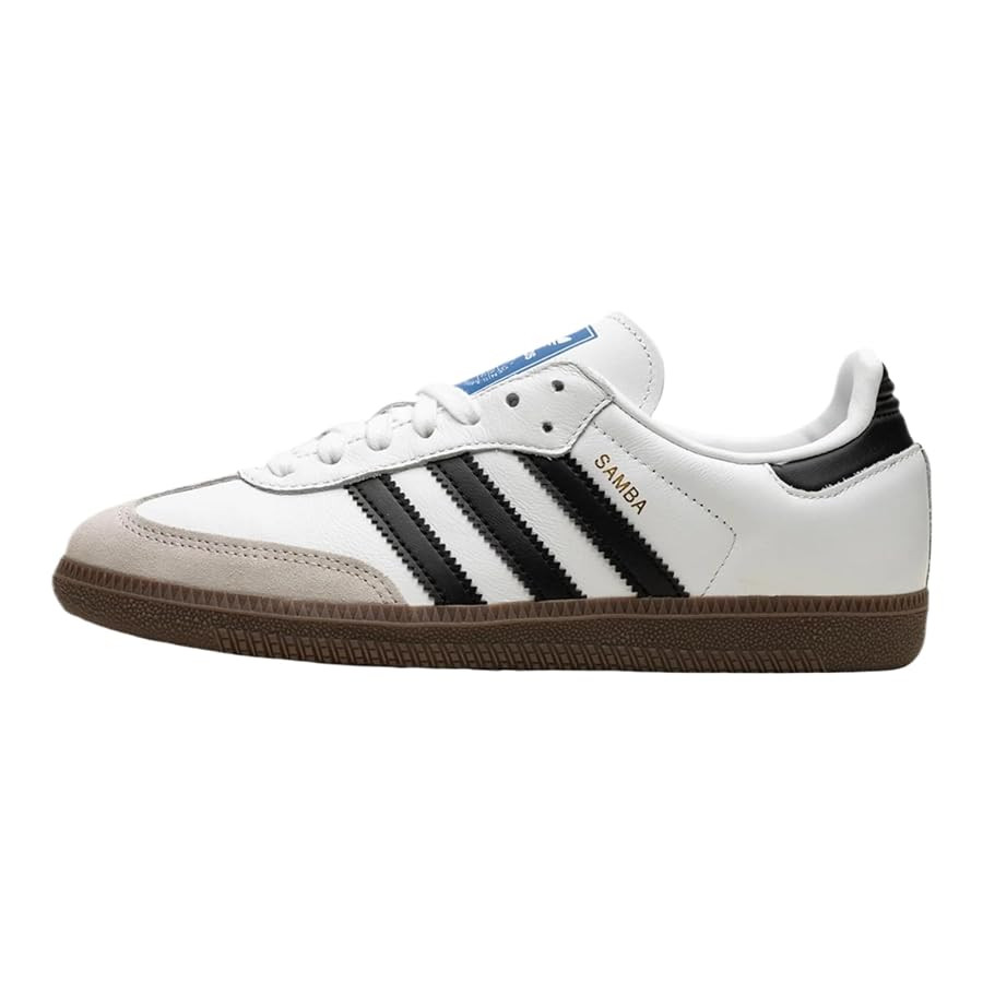 adidas FTWWHT/CBLACK/CGRANI Women's Samba OG W FTWR whiteCore Black/Clear Granite 7.5 US, Wide | Amazon (US)