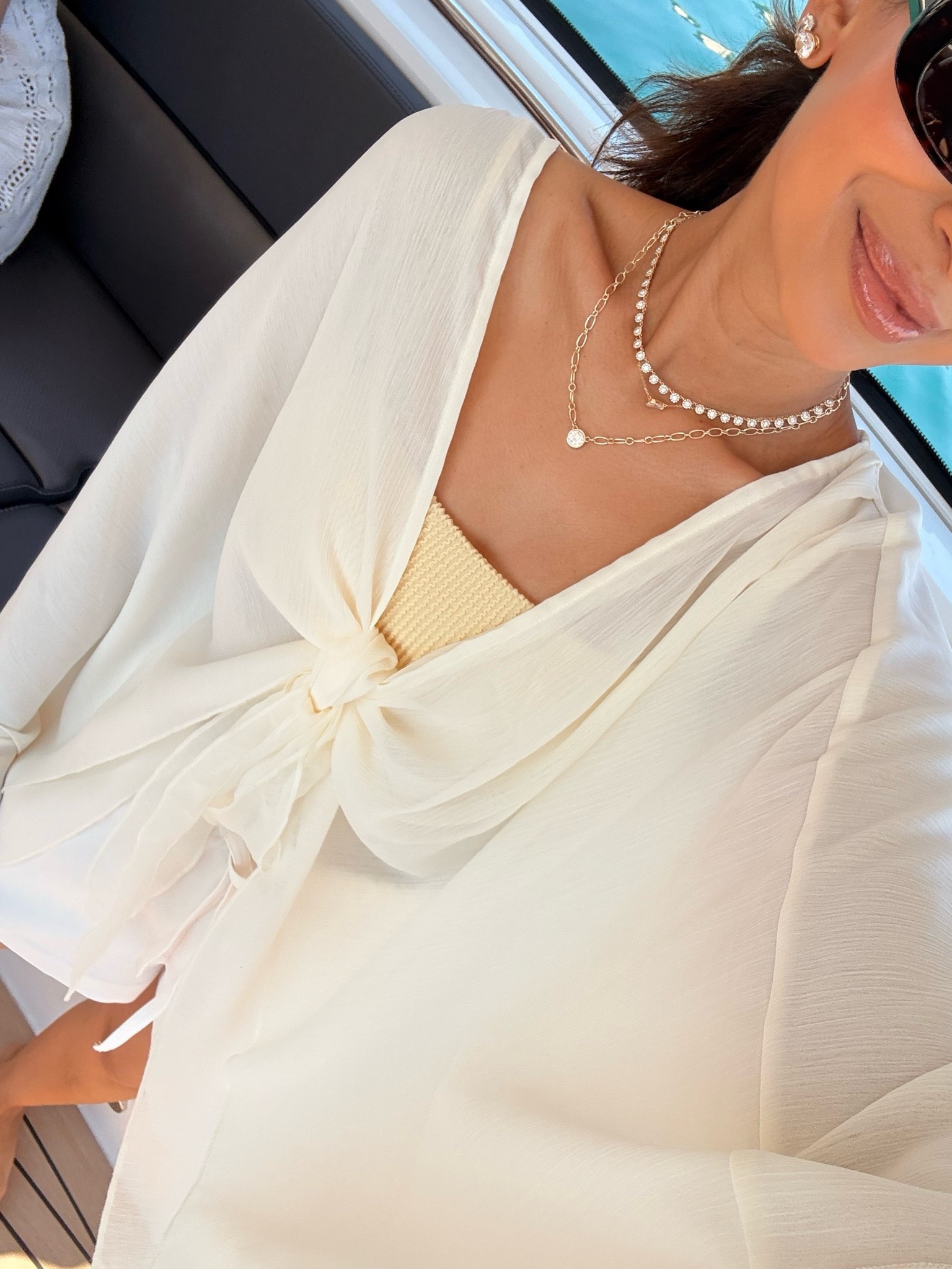 Wearing my new necklace from @electricpicks + linking some others I brought! Such beautiful quality & so sparkly!

#LTKSwim #LTKootd