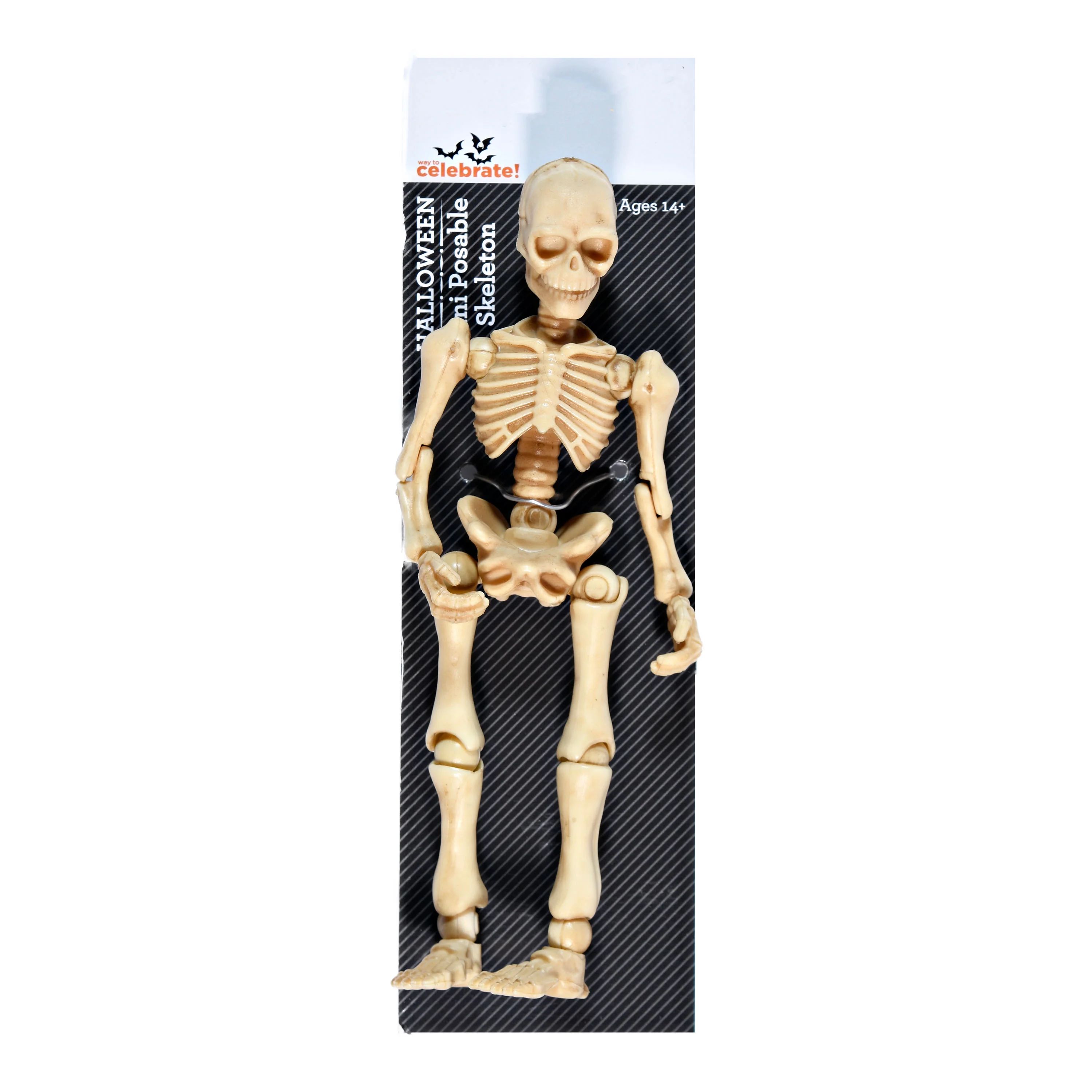 Way To Celebrate Posable Skeleton Human | Walmart (US)
