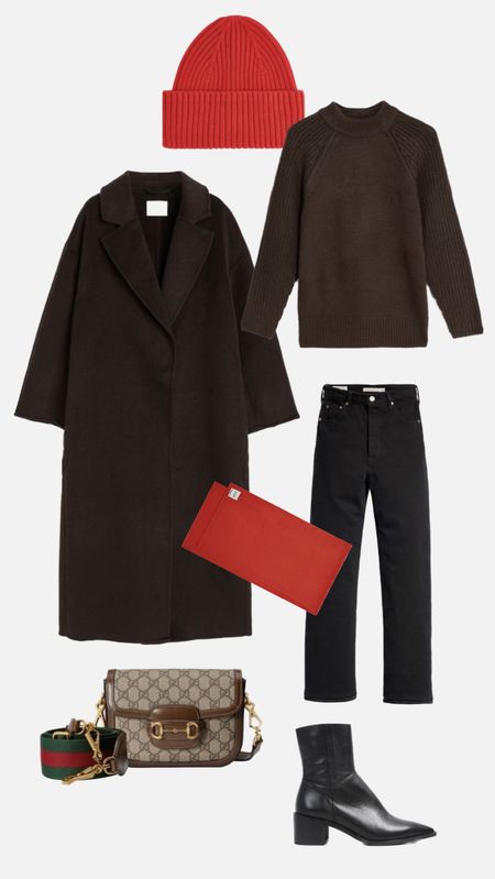 Brown black and red
Gucci bag 
Brown coat

#LTKfindsunder100 #LTKmidsize #LTKstyletip