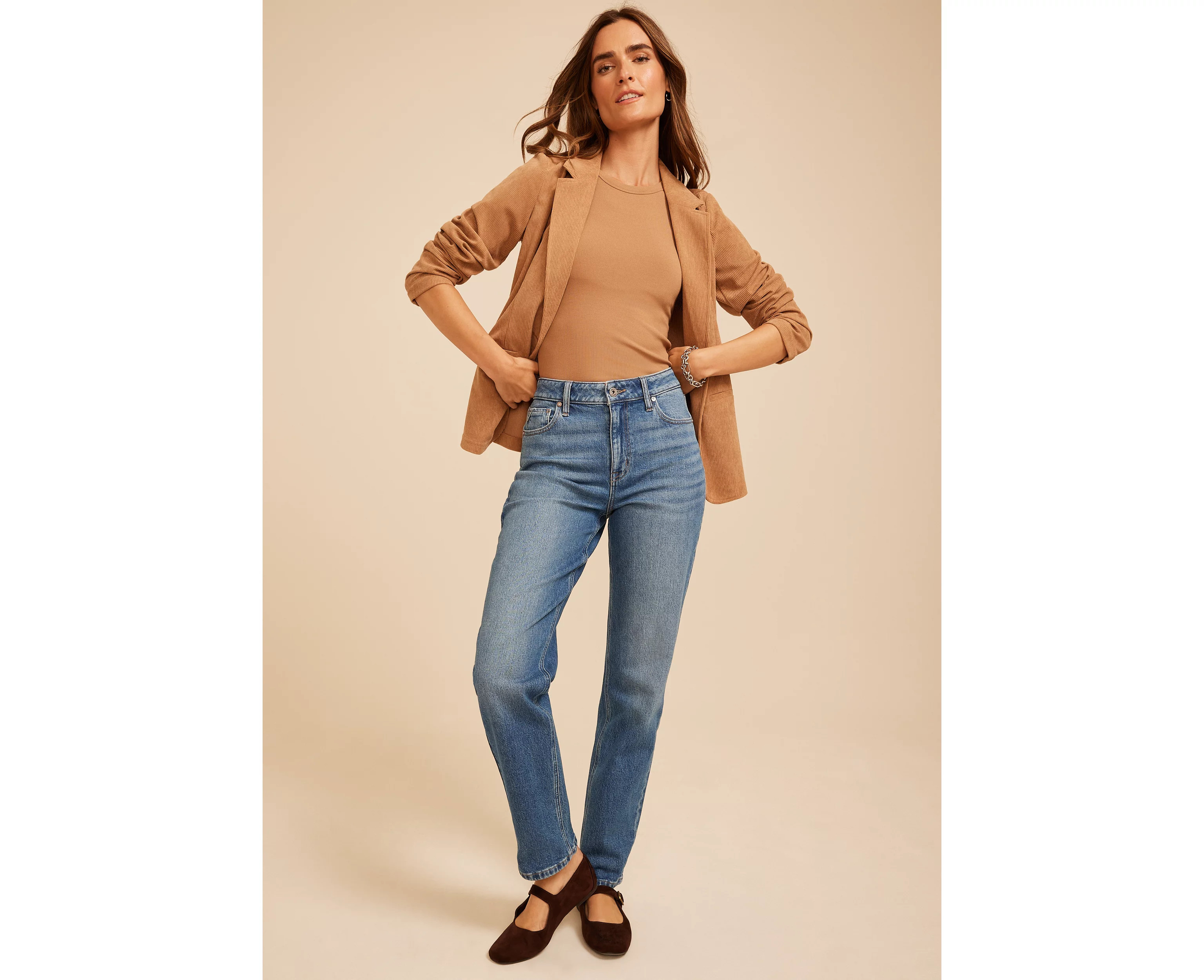 edgely\u2122 90s High Rise Straight Leg Jean | maurices | Maurices