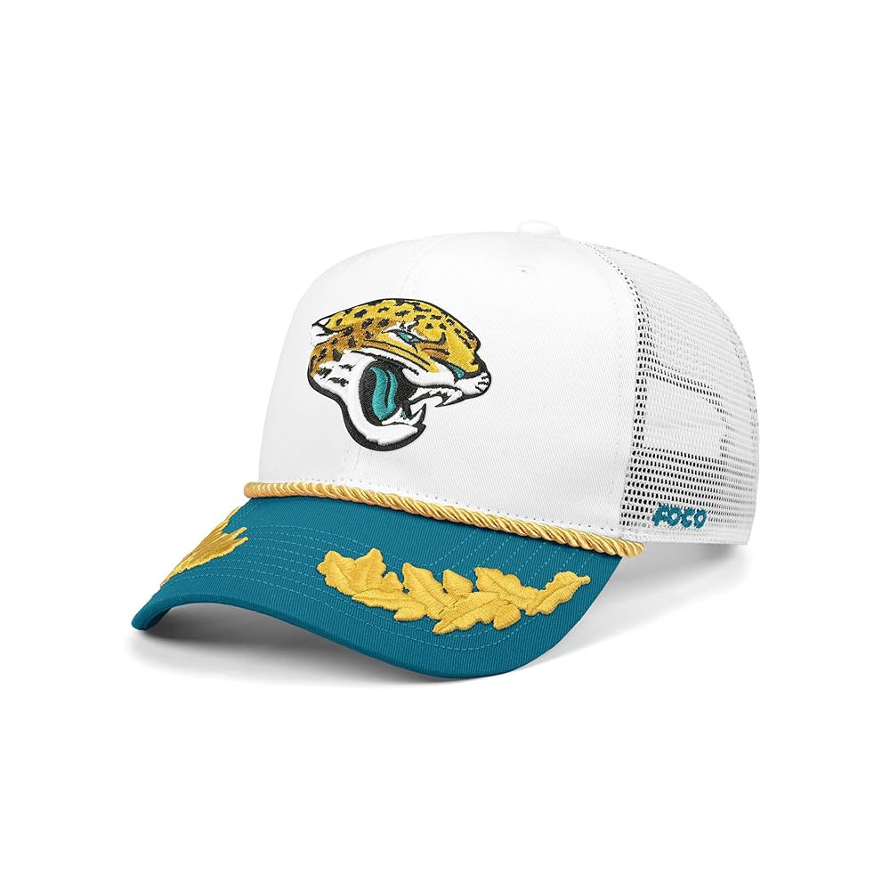 FOCO Men's NFL Team Logo Captains Mesh Trucker Hat Cap | Amazon (US)