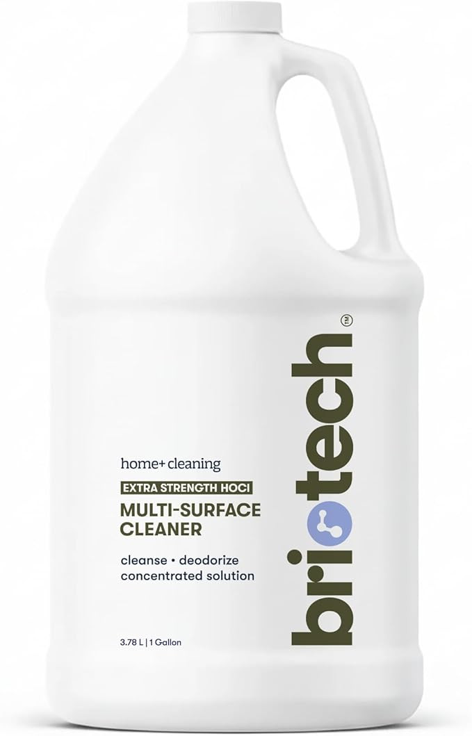 BRIOTECH Extra Strength HOCl Cleaner, 500 PPM Hypochlorous Acid Concentrate, ULV Foggers & Humidi... | Amazon (US)