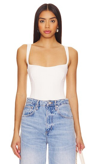 Good American Scuba Tank Body in White. - size S | Revolve Clothing (Global)