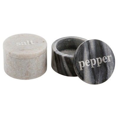 Thirstystone Marble Salt and Pepper Pinch Set | Target
