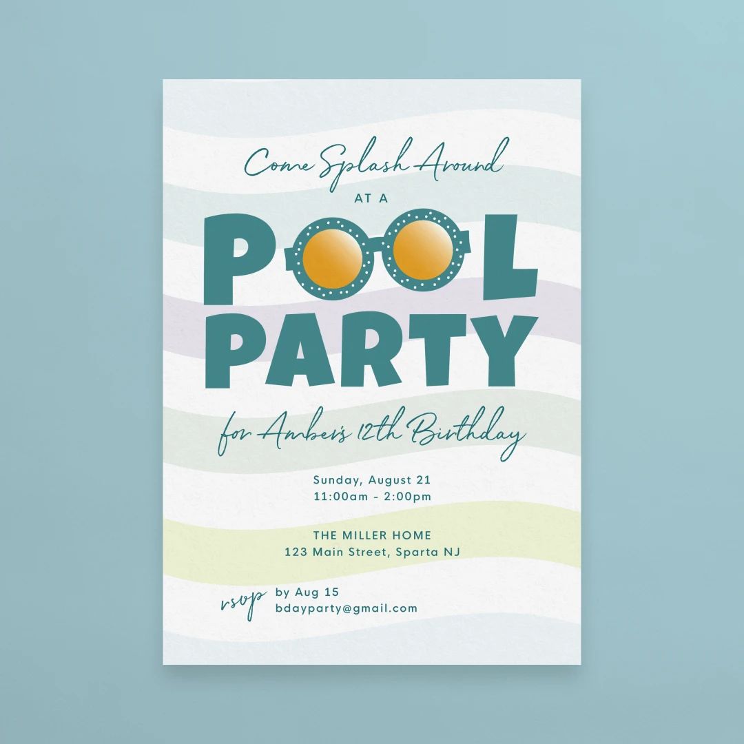Sunnies Pool Party | Postable | Postable