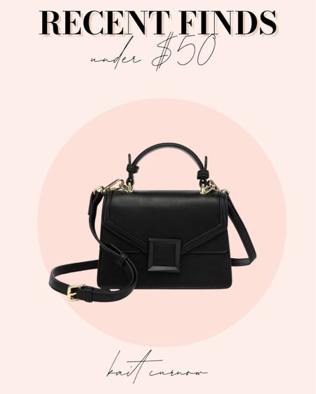 Recent finds under $50 - cutest black square bag for fall 

Fall purse, fall bag, black bag, black purse, shoulder bag, crossbody bag 

#LTKstyletip #LTKunder50 #LTKunder100