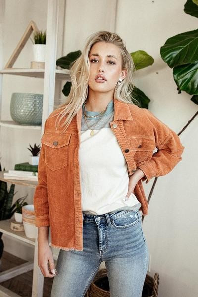 Corduroy Shirt Jacket | Böhme US