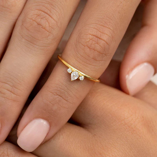 Crown Ring - Elli | Linjer