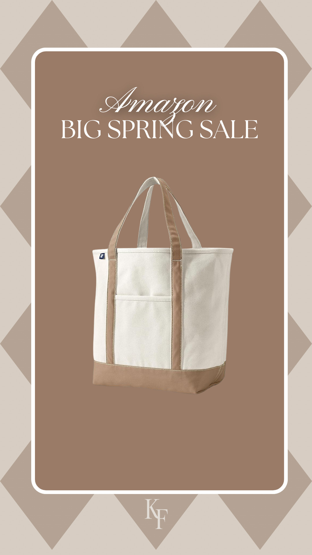 Everybody's fave tote is on sale right now for Amazon's Big Spring Sale!🤍 

 #LTKselfcare #LTKSaleAlert #LTKTravel