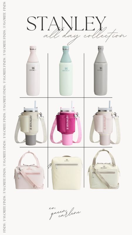 Stanley New Collection!! The all day collection, so pretty and fresh for summer! All new colors and tumblers with carry cases, as well as lunch boxes. 

#LTKSeasonal #LTKfindsunder50 #LTKhome