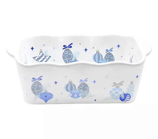 Temp-tations Seasonal 1.75-qt Loaf Pan with Upswept Handles - QVC.com | QVC