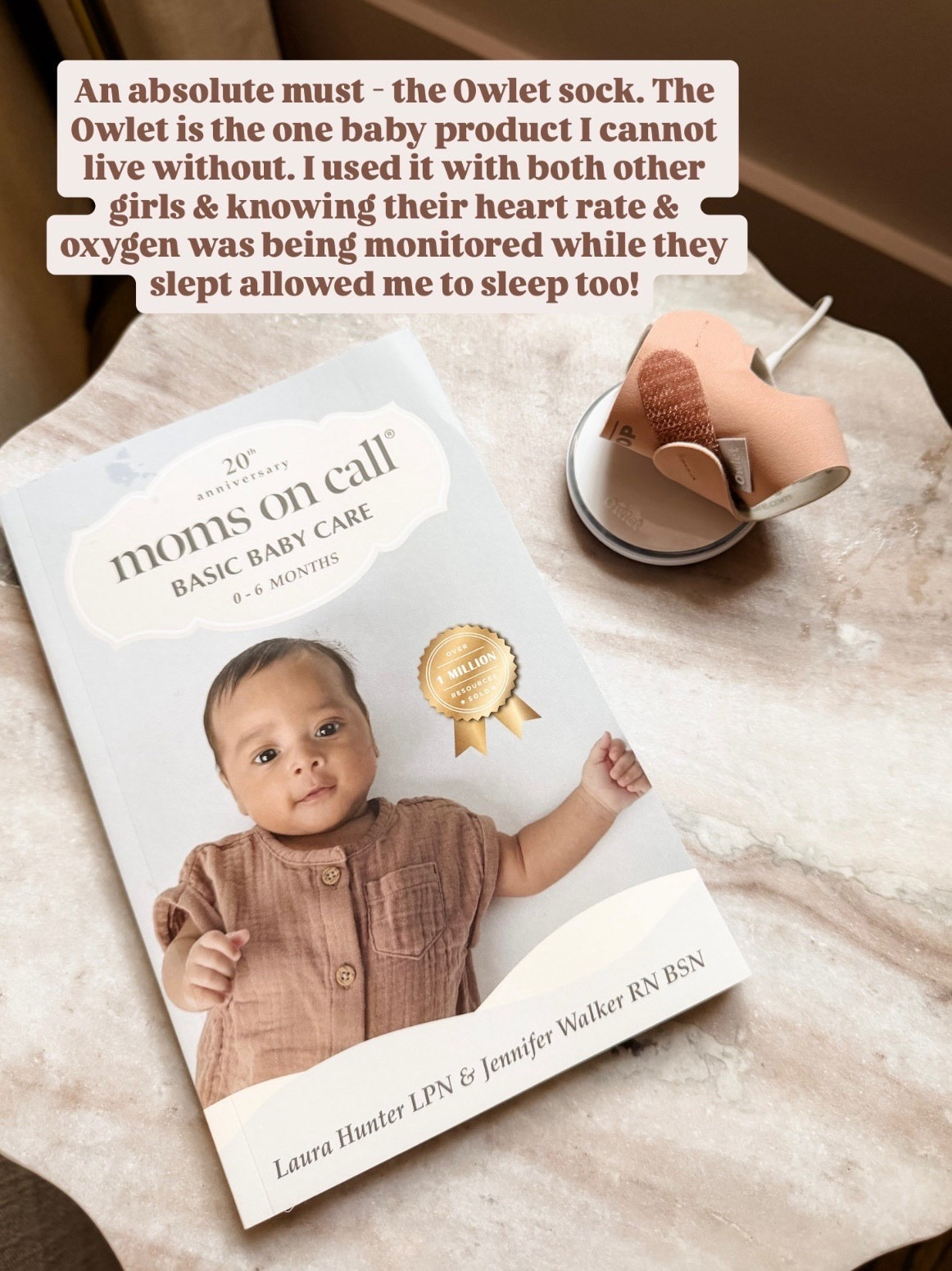 This owlet sock is probably one of my top favorite baby products! It monitors your baby’s heart rate and breathing while they are sleeping! I used it for both our girls, and it gave me a huge peace of mind!

Loverly Grey, owlet sock, baby must haves, baby gifts, mom on call, owlet 

#LTKvlog #LTKBaby