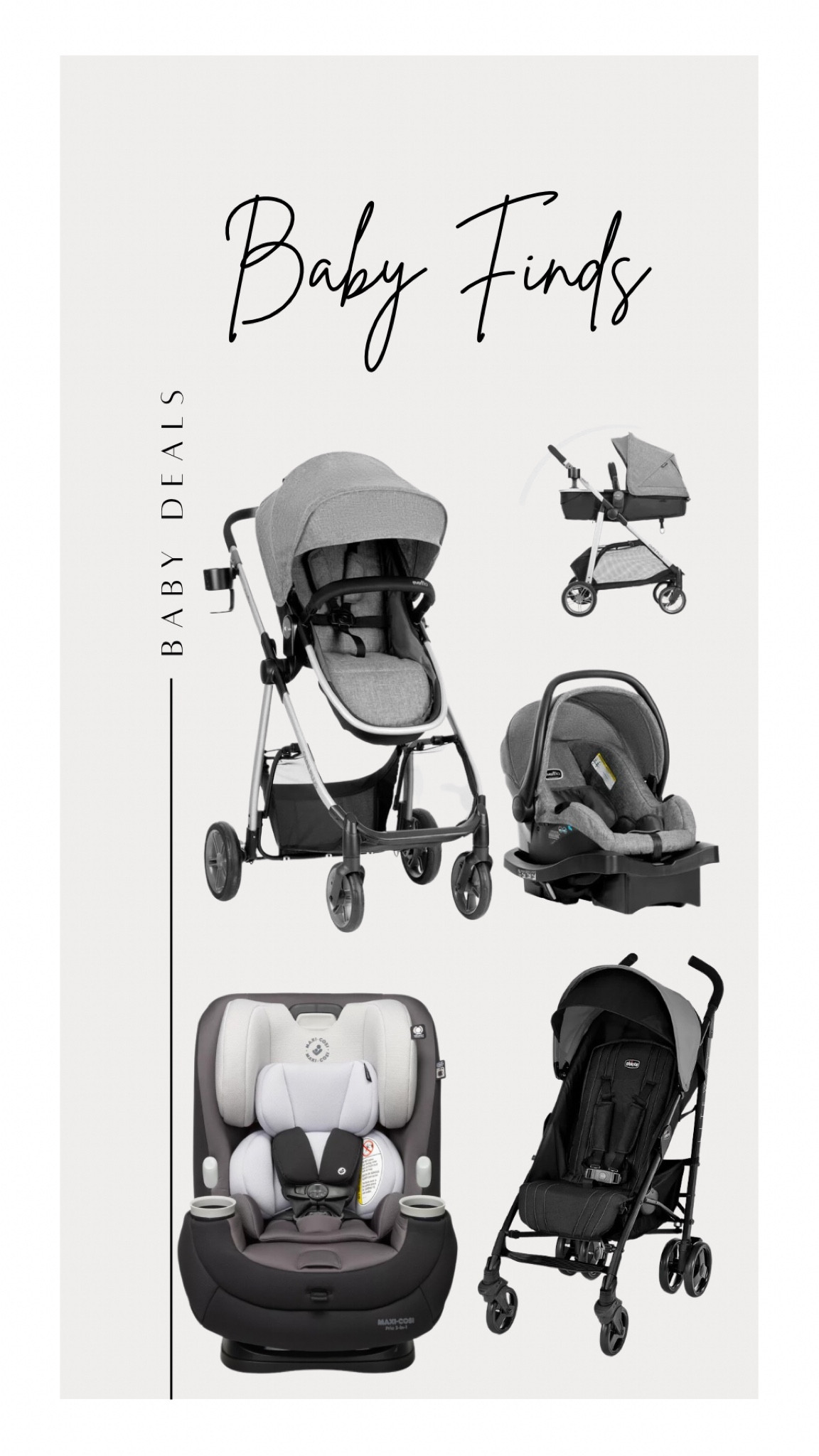  Big deals on top brands Evenflo, Graco and Disney. Linked my favorites here 👶
#deals#babydeals#walmart 
#walmartbabydeals

#LTKSale #LTKbaby #LTKbump