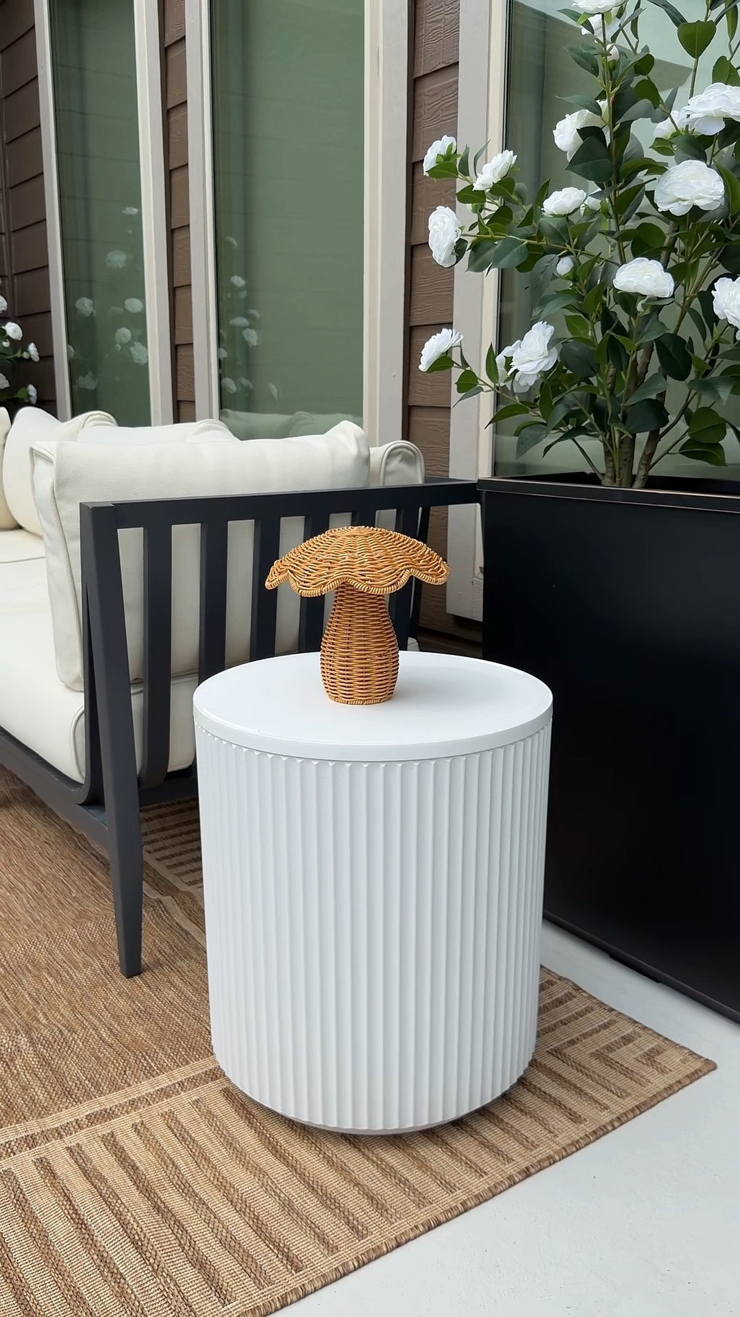 #ad I love that @Wayfair has all the pieces you need to prep your patio and poolside space for summer. I recently added a few new pieces to make our outdoor area more tidy, functional, and organized for the season.

The Solid Wood Deck Box with Wheels has been such a great addition. It comes in multiple colors and provides plenty of storage. You can also use it as a bench for extra seating when needed.

Another favorite is the 2-in-1 Chill Side Table. It keeps drinks cool for up to 12 hours, which is perfect for hot summer days. The swivel-top lid makes it easy to access drinks while also functioning as a stylish side table.

I also added the Water-Resistant Lockable Deck Box with Seat. It’s the perfect size for extra storage and doubles as additional seating or a side table when needed. It is also waterproof, which makes it perfect for outdoor use.

#wayfairpartner #wishyouwerehere #outdoor #wayfair