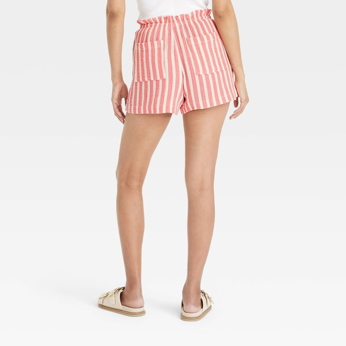 Women's High-Rise Gauze Tie-Waist Pull-On Shorts - Universal Thread™ | Target