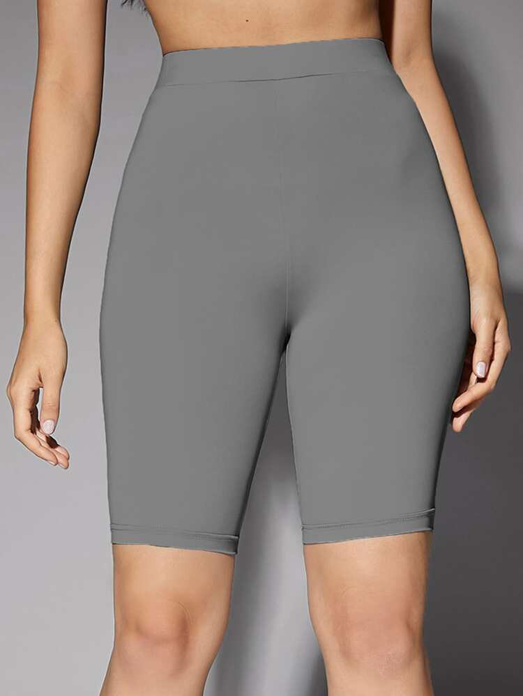 SHEIN BAE High Waist Biker Shorts | SHEIN