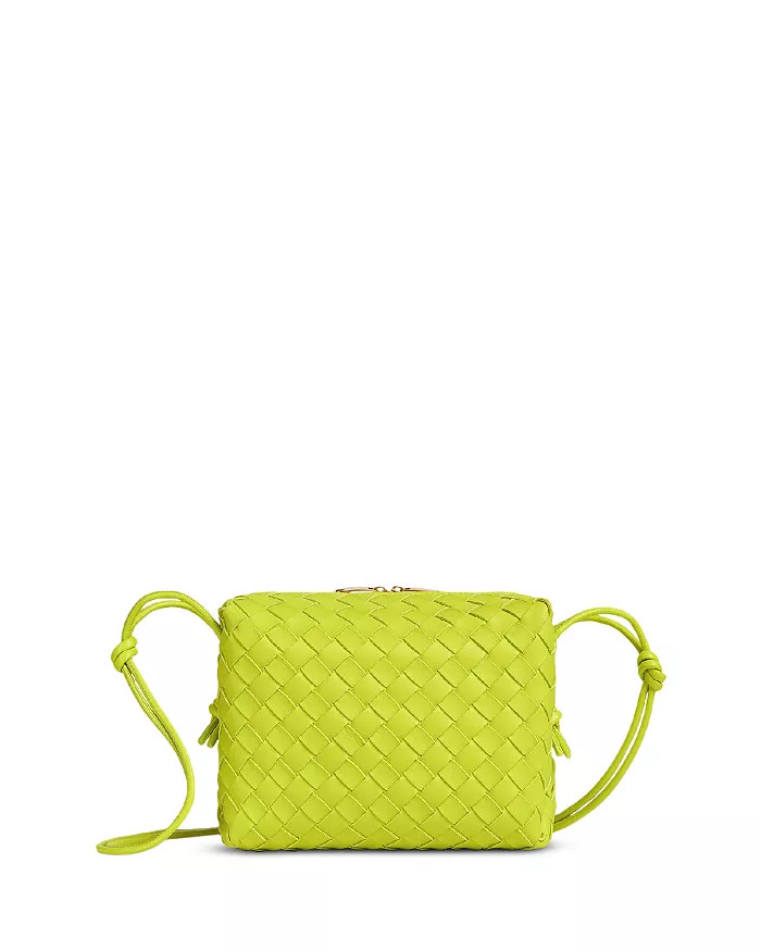 Small Loop Camera Intrecciato Leather Crossbody Bag | Bloomingdale's (US)