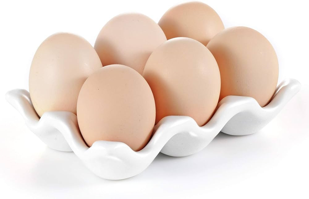 Cup Egg Tray Holder (White) | Amazon (US)