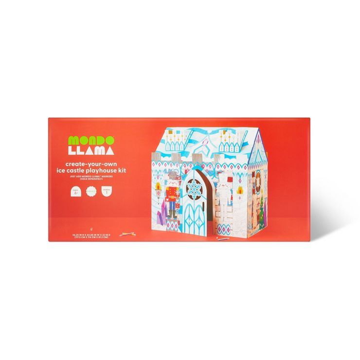 Create-Your-Own Ice Castle Playhouse Kit - Mondo Llama™ | Target
