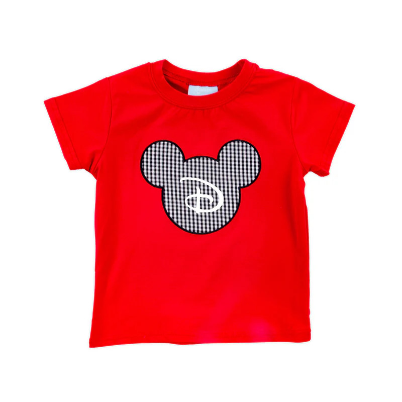 Mouse Ears Red Shirt | Classic Whimsy