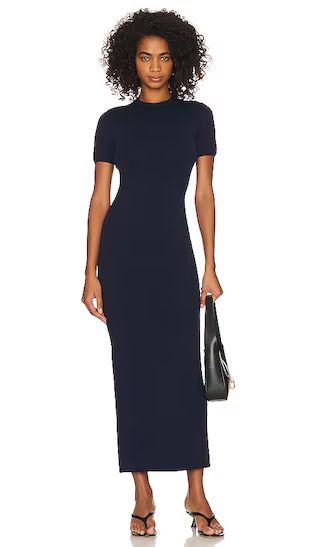 Florrie Knit Maxi Dress in Navy | Revolve Clothing (Global)