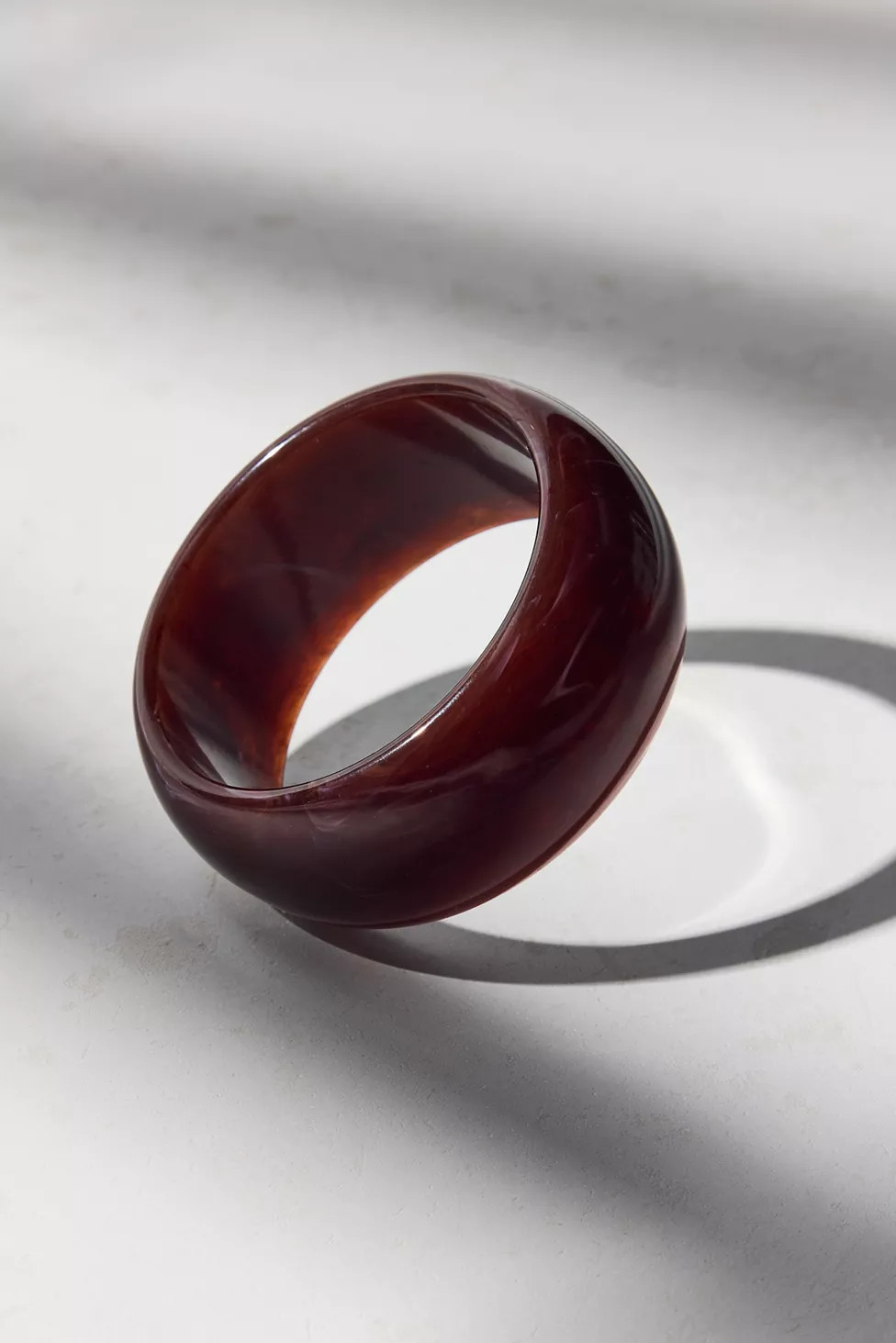 Organic Shape Chunky Bangle Bracelet | Urban Outfitters (US and RoW)