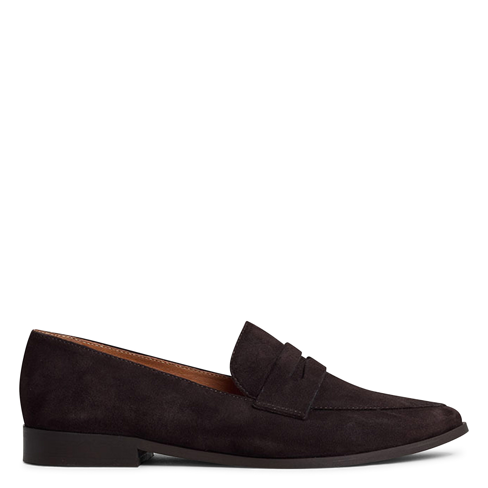 Mocassins en cuir velours amida | Marron | Printemps.com (FR & UK)